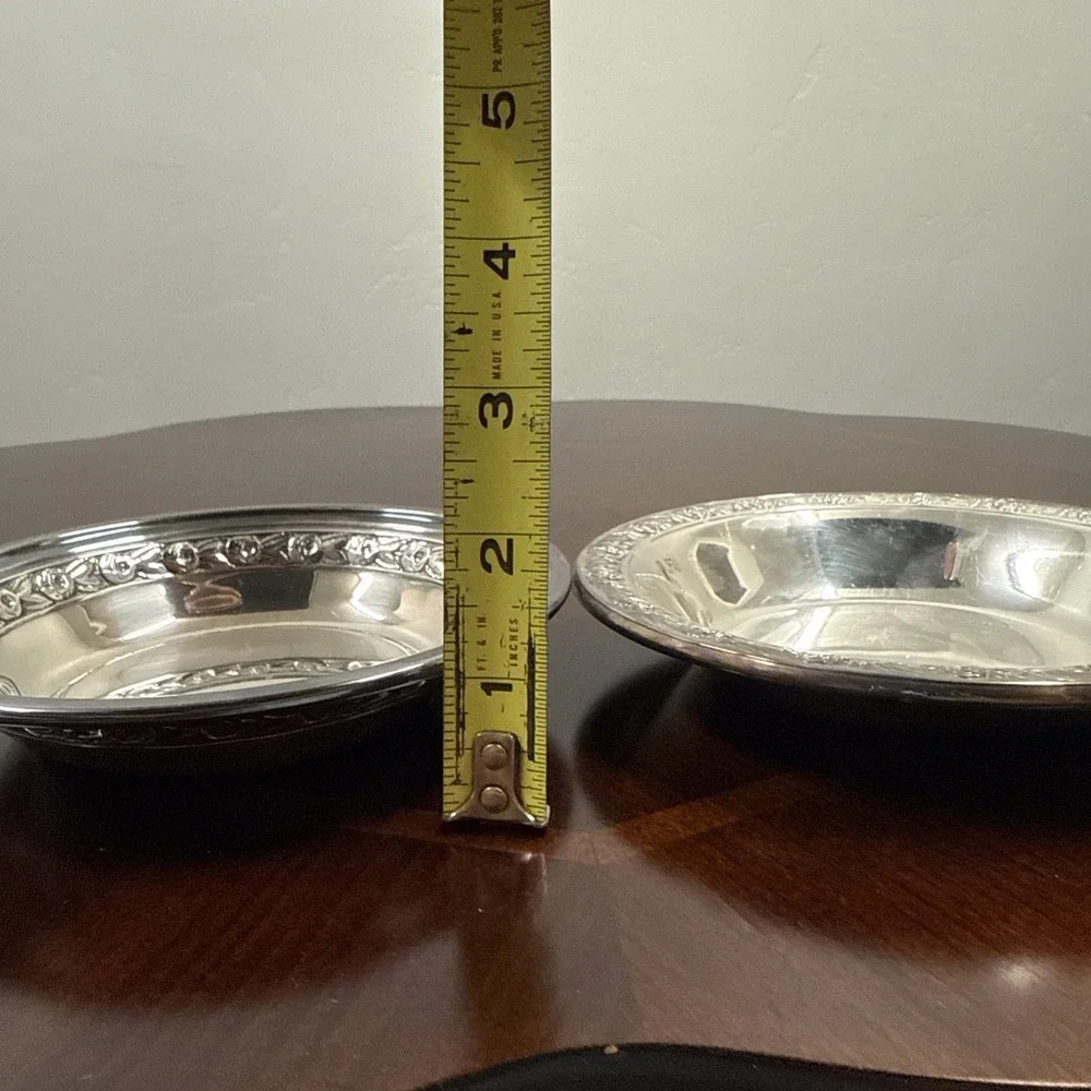 Vintage‎ Reed & Barton 1204 Nut Dish Silver Plate 6.25